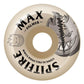 Spitfire Skateboard Wheels Formula Four Conical Full 99DU Palmer Burn Squad Natural 55mm