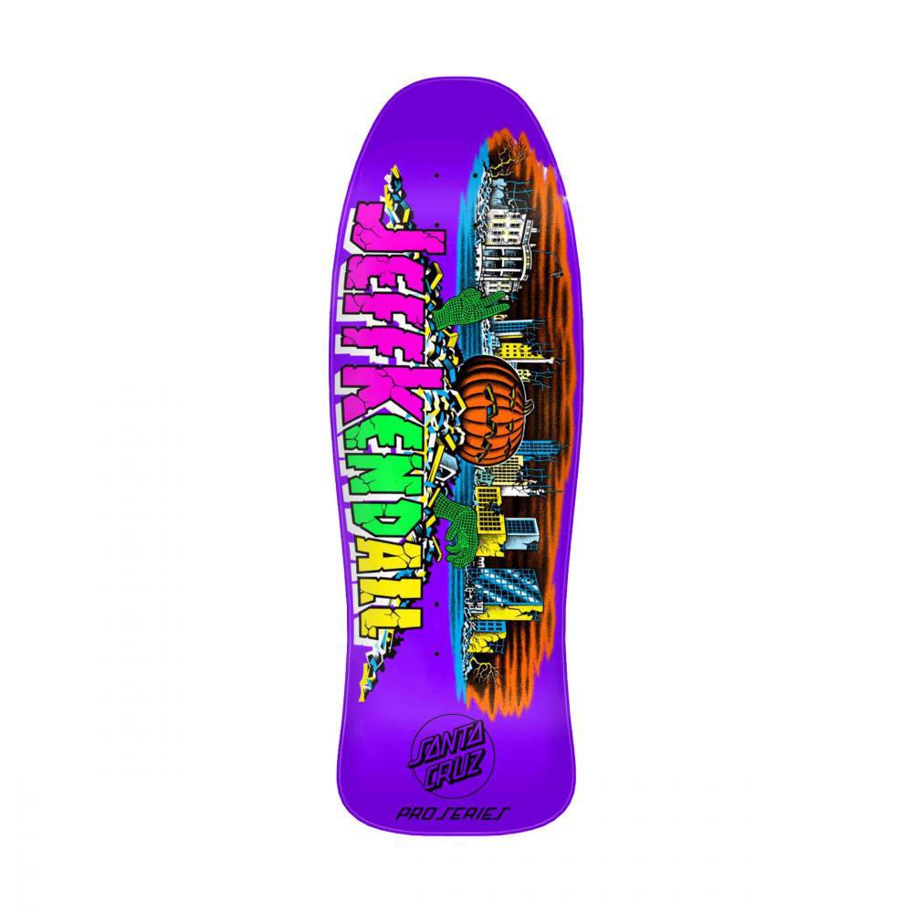 Santa Cruz Reissue Skateboard Deck Kendall Pumpkin Multi 10"