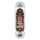 Santa Cruz Pro Skateboard Deck Knibbs Cryptic White/Pink/Yellow 8.5"