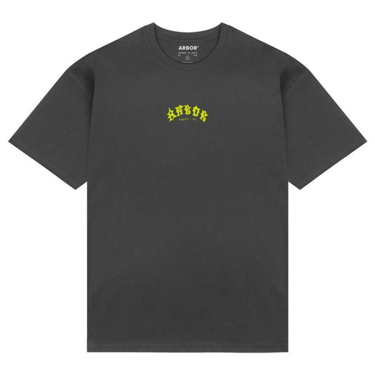 Arbor Skateboards Legacy T-Shirt Faded Black