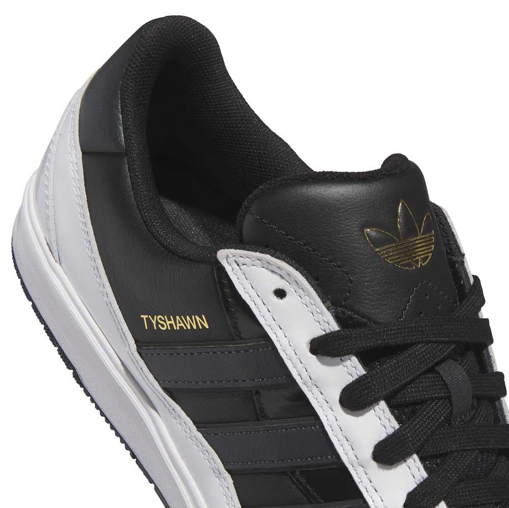 Adidas Skateboarding Tyshawn II Skate Shoes Core Black Carbon Cloud White