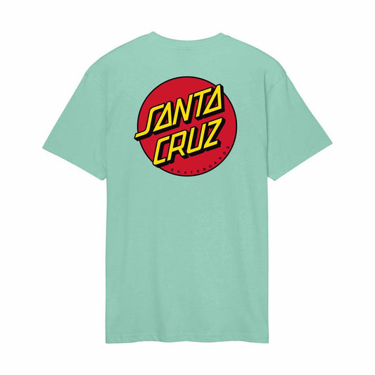 Santa Cruz Classic Dot Chest T-Shirt Mint