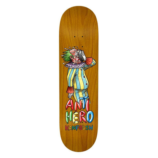 Antihero Skateboard Skateboard Deck Kanfoush Bozos Assorted Stains 8.5"