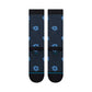 Stance Socks Digital Daisy Crew Black Large UK7 to UK11