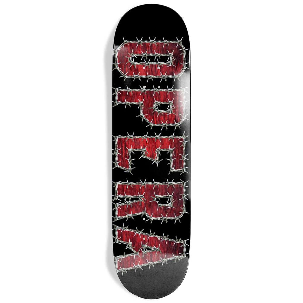 Opera Wire EX7 Skateboard Deck Black Red 8.5"