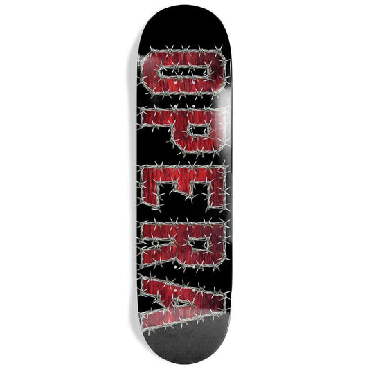 Opera Wire EX7 Skateboard Deck Black Red 8.5"