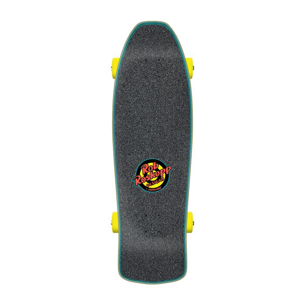 Santa Cruz Cruiser Factory Complete Skateboard Roskopp Screaming Five Purple Blue 10.32"