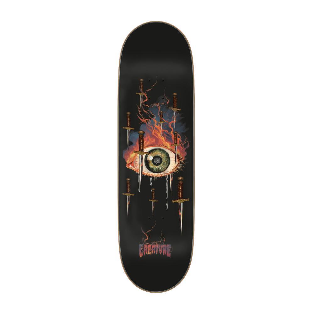 Creature Pro Torres Eyes Pro Black Assorted Skateboard Deck 9"