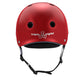 Triple Eight Deep Cover Skateboard Helmet Red