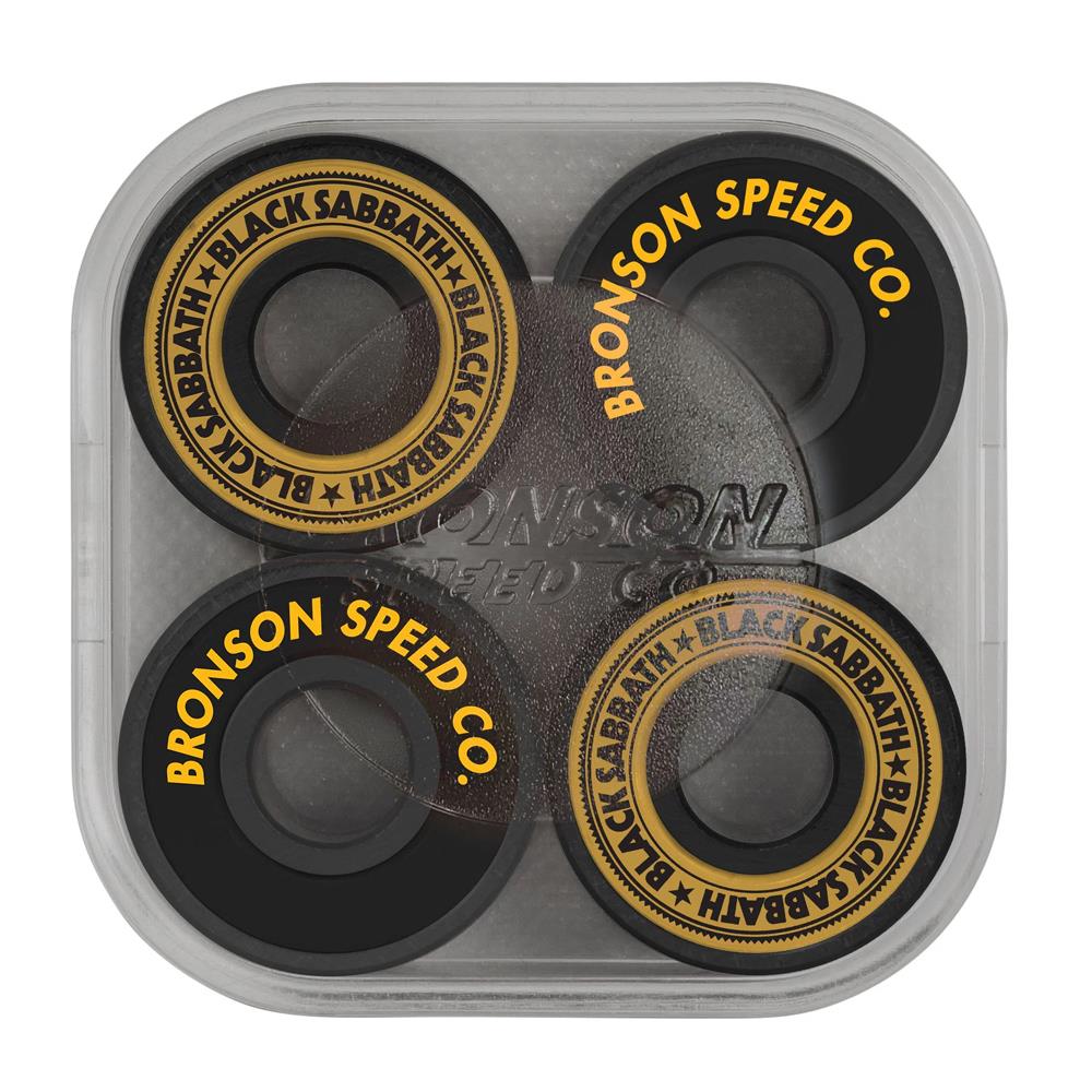 Bronson Speed Co. Bearings Black Sabbath G3 Black Yellow 8mm