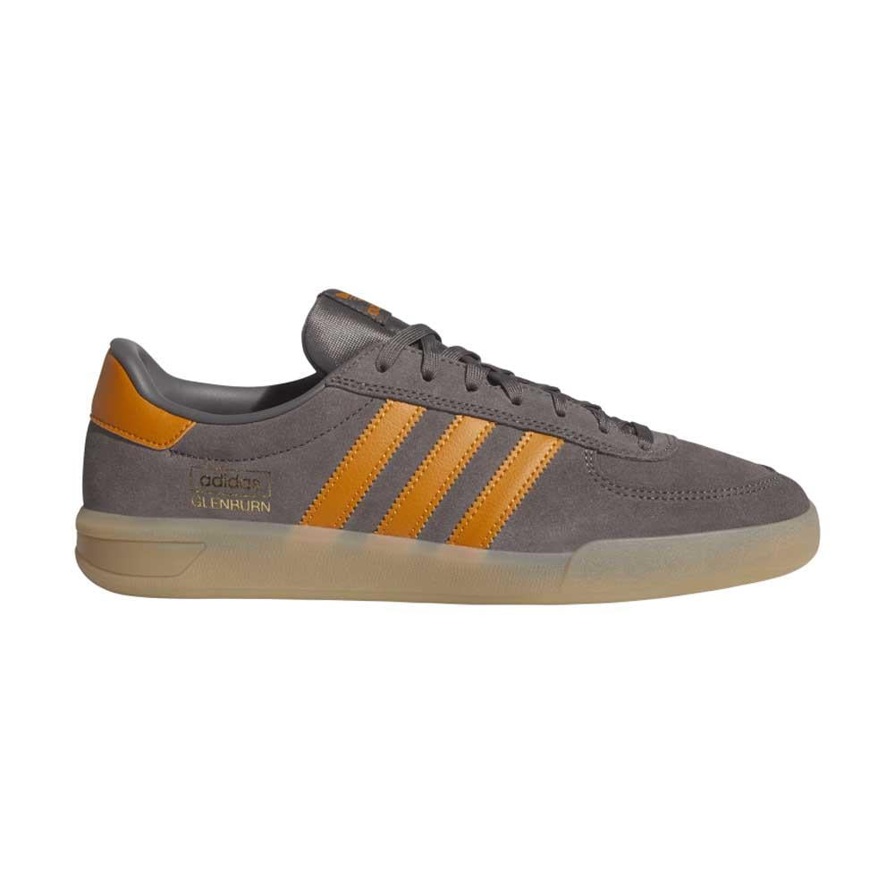 Adidas Skateboarding Glenburn Skate Shoes Charcoal Rustic Orange Gum