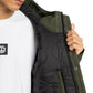 Element Fishtail Parker Jacket Forest Night Green