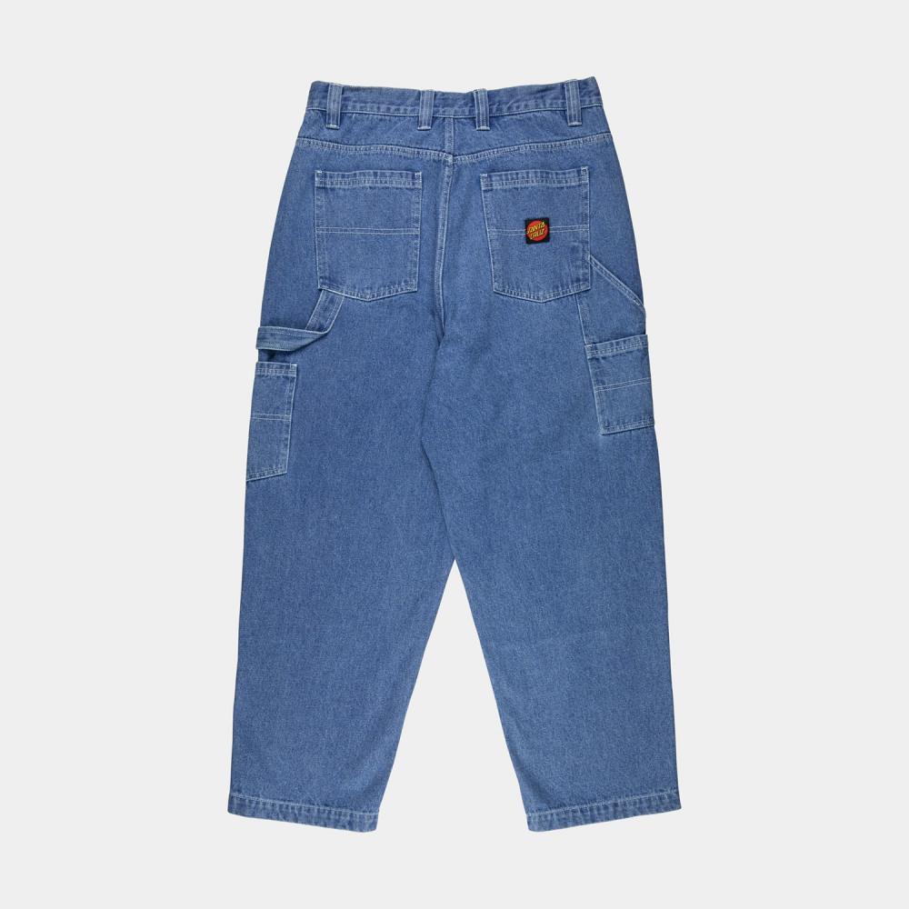 Santa Cruz Skateboards Carpenter Big Pants Classic Blue