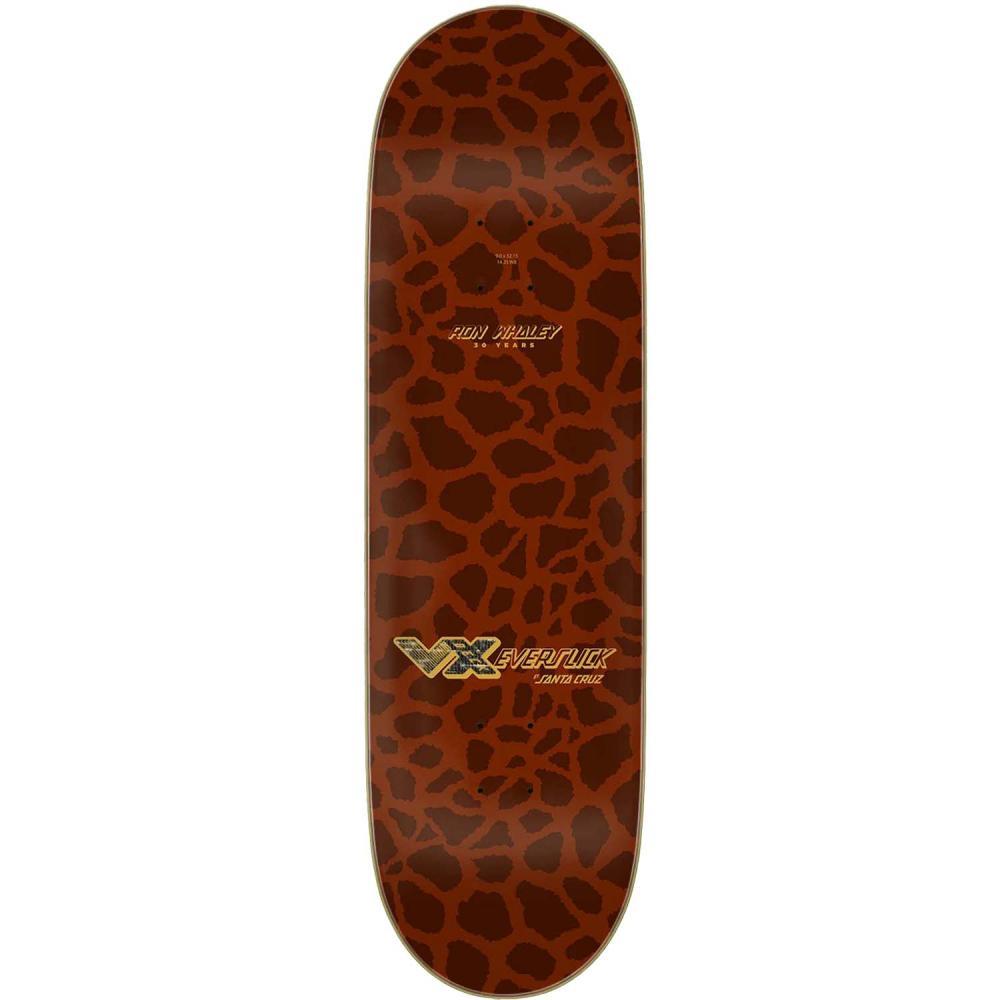 Santa Cruz Skateboard Deck Whaley 30Yr Giraffe Everslick 9"