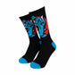 Santa Cruz Hand Dot Socks 2 Pack Black & White UK 7-11