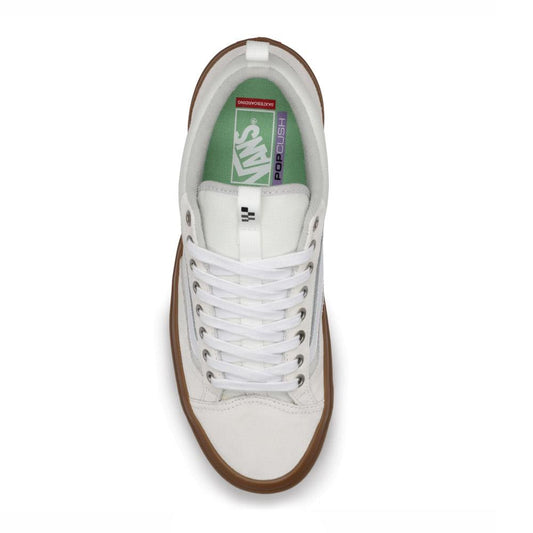Vans Skate Old Skool 36+ White Gum Skate Shoes
