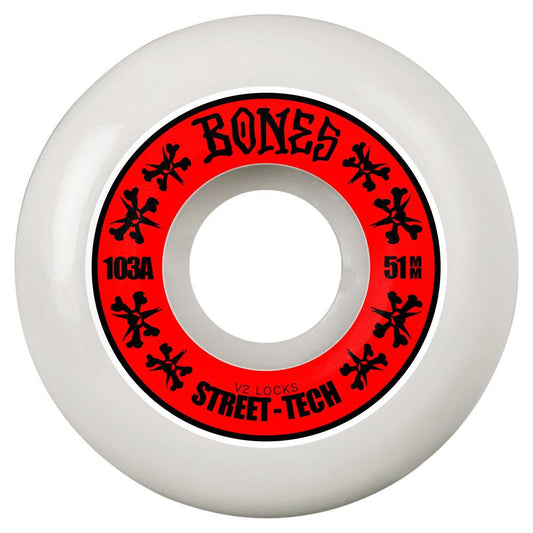 BONES Skateboard Wheels STF Locks V2 Lock SP26 51mm 103A