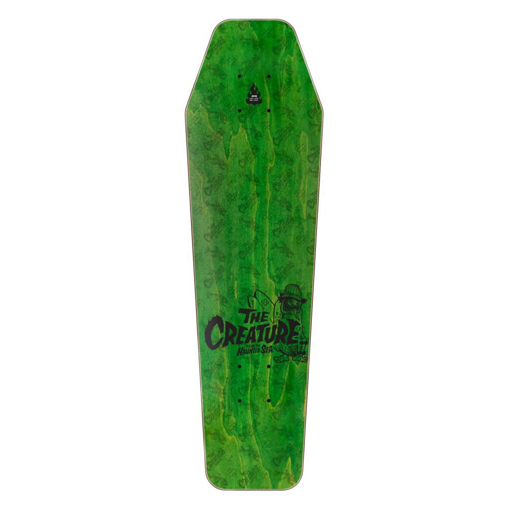 Creature Skateboard Deck Haunted Sea Black/Green 8.47"