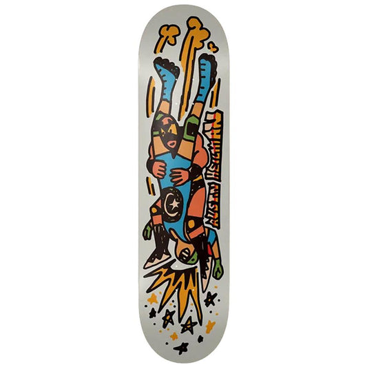Foundation Austin Heilman "Wrestlers" Skateboard Deck 8.25"