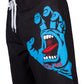 Santa Cruz Swimshort Screaming Hand Boardshort Black