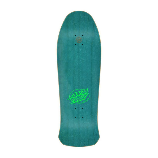 Santa Cruz Reissue Skateboard Deck Salba Witch Doctor Green 10.4"