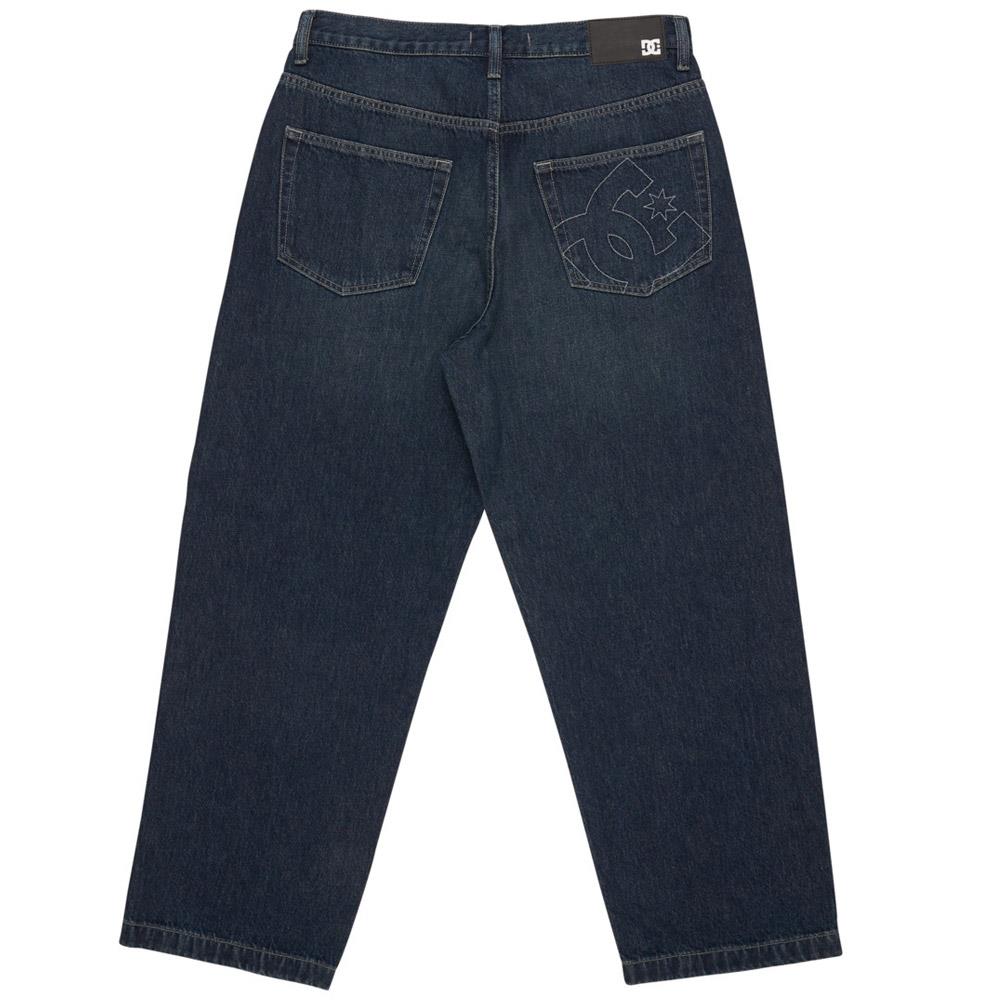 DC Shoe Co Worker Baggy Denim Double That Dark Denim FA26