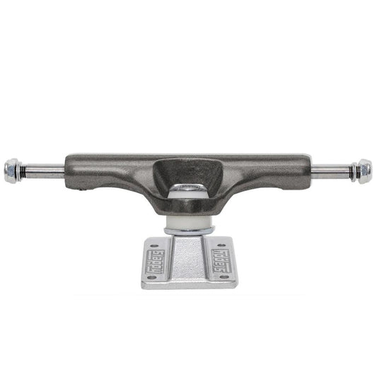 Slappy ST1 Ultra Low Inverted Kingpin Hollow Lights Skateboard Trucks Gunmetal Polished 8.25"