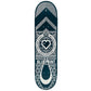 Blueprint Home Heart Skateboard Deck Navy Silver 8"
