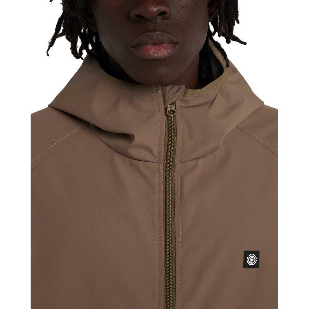 Element Alder 2.0 Waterproof Sheel Jacket Stone Grey