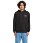 RVCA Iris Pullover Hooded Sweatshirt Washed Black