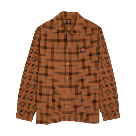 Santa Cruz Skateboards Shirt Roamer Russet Brown
