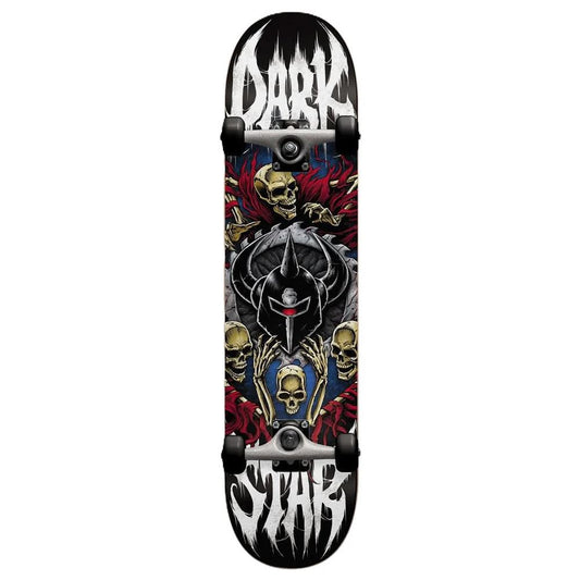 Darkstar Crusade FP Factory Complete Skateboard Red 8"