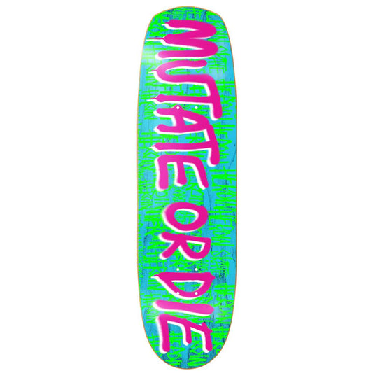 Heroin Skateboards Mutate or Die Skateboard Deck 8.7"