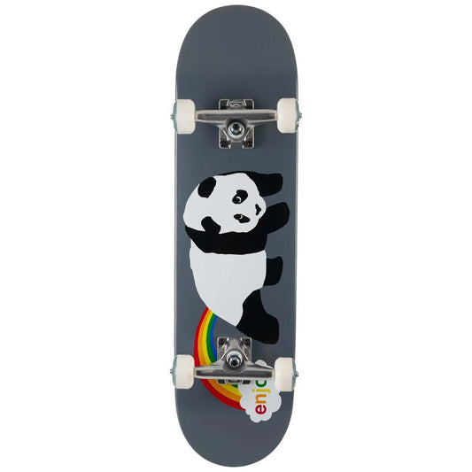 Enjoi Panda Fart FP Factory Complete Skateboard Grey 7.5''