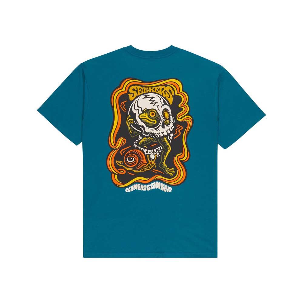 Element Timber Hermitt Short Sleeve T-Shirt Mallard Blue