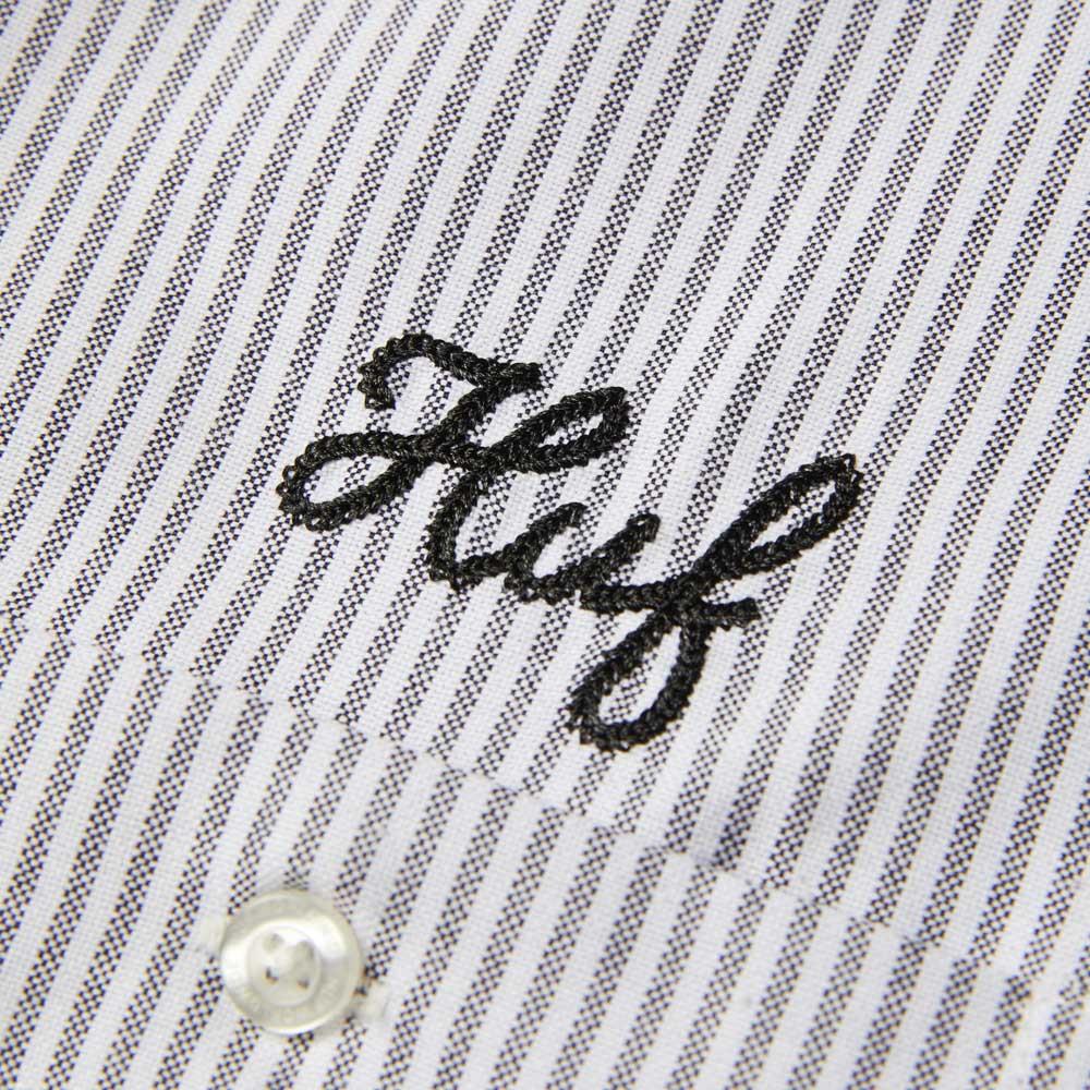 HUF X Spitfire Union Work Shirt Black White