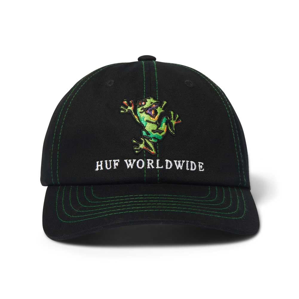 Huf Stuck On You 6 Panel CV Hat Black
