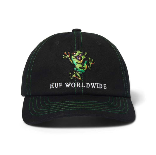 Huf Stuck On You 6 Panel CV Hat Black