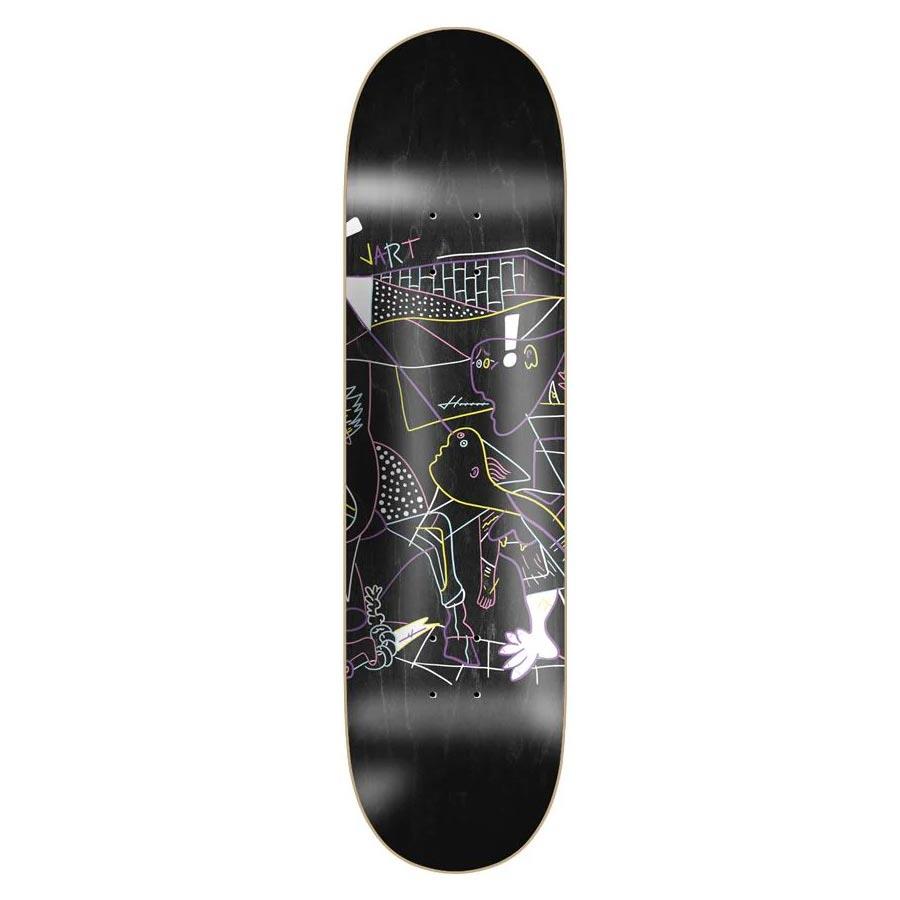 Jart Gernika Black Skateboard Deck 8.25"