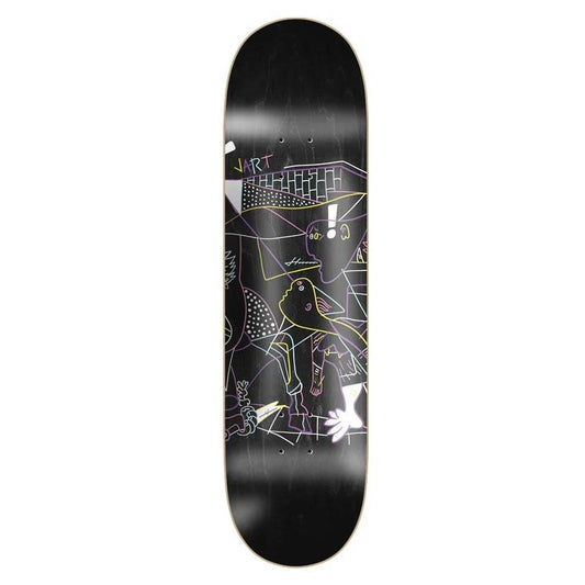Jart Gernika Black Skateboard Deck 8.25"