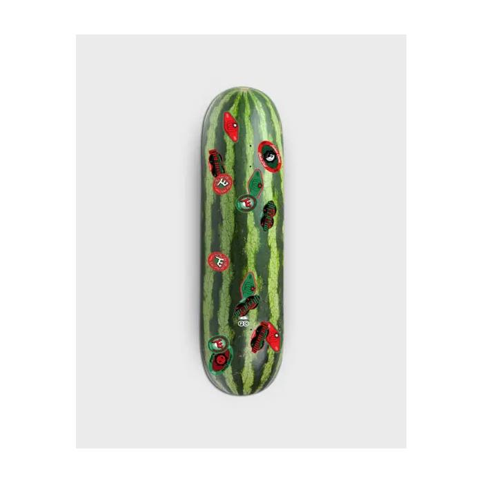 Fichier Caché x SkatePal Watermelon Skateboard Deck 8.25"