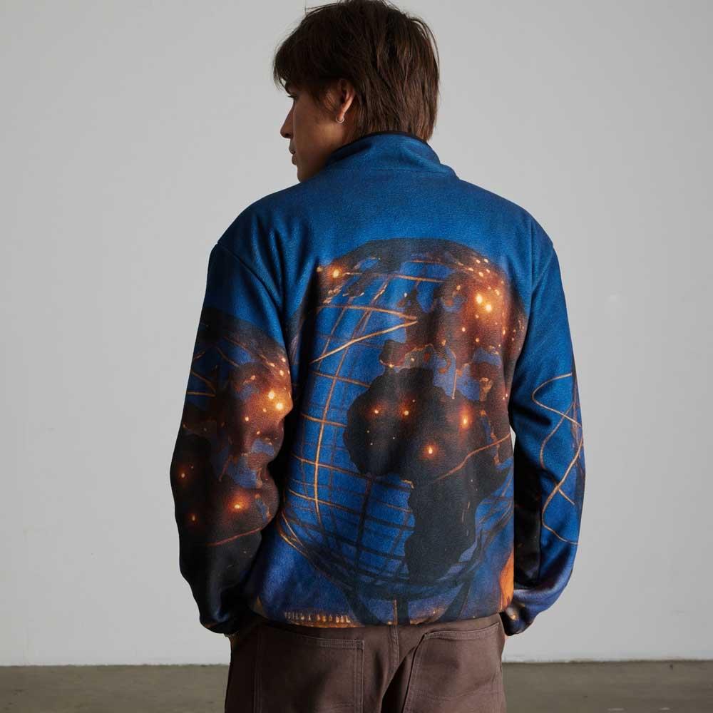Huf Flushing Polar Fleece Jacket Multi