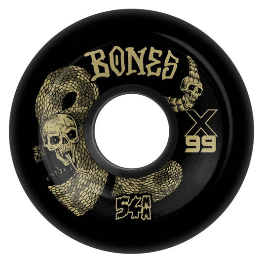 BONES X-Formula Death Venom V6 Wide-Cut Skateboard Wheels 54mm 99A