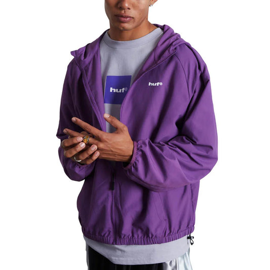 Huf 89 Lightweight Shell Jacket Berry