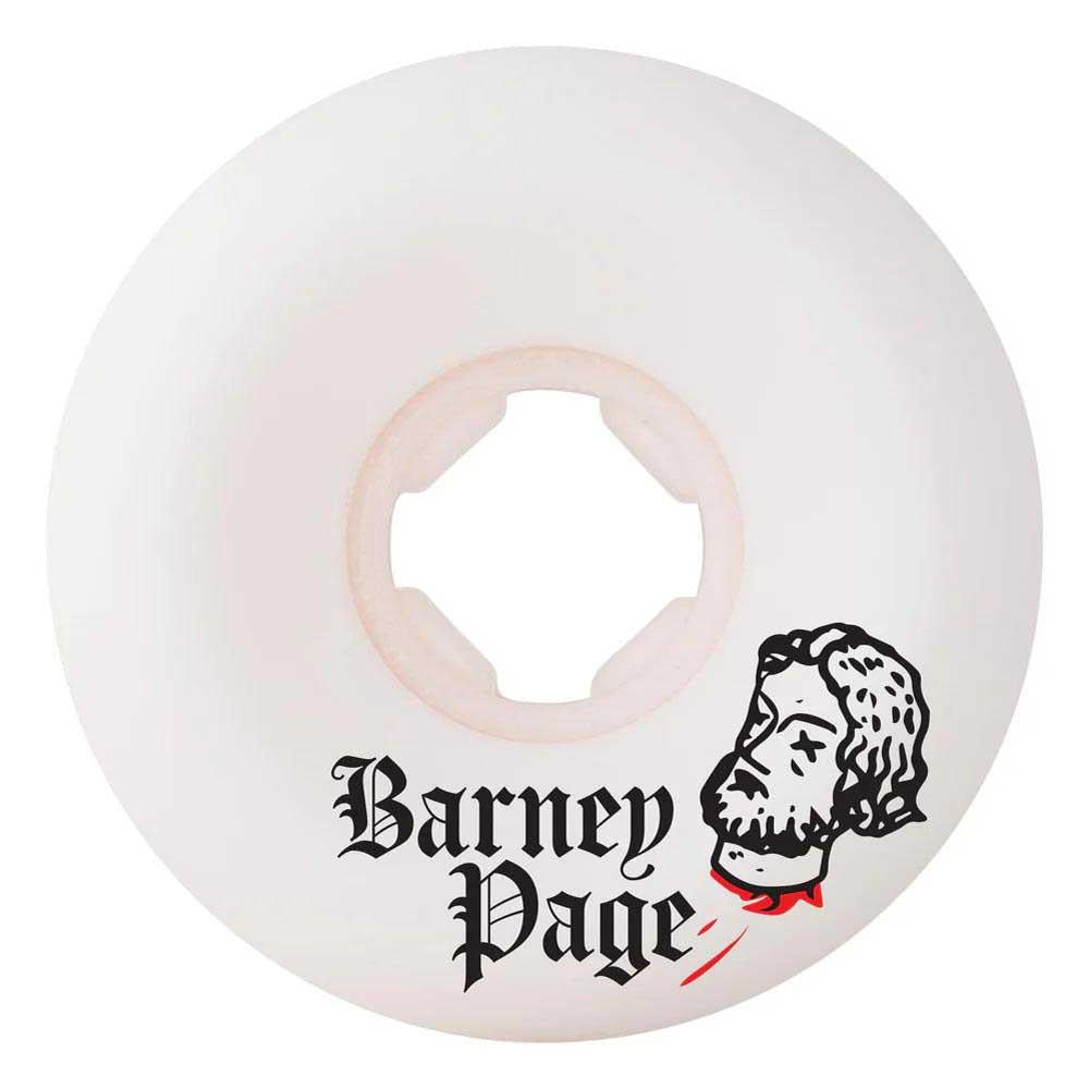 OJ Skateboard Wheels Barney Page Original 99A White 54mm