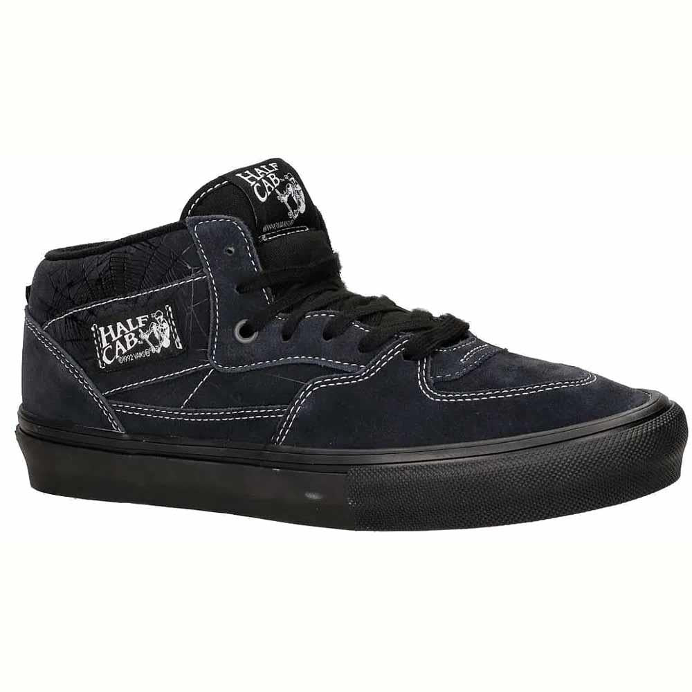 Vans Skate Half Cab Web Dark Grey Black Skate Shoes Black Sheep Store