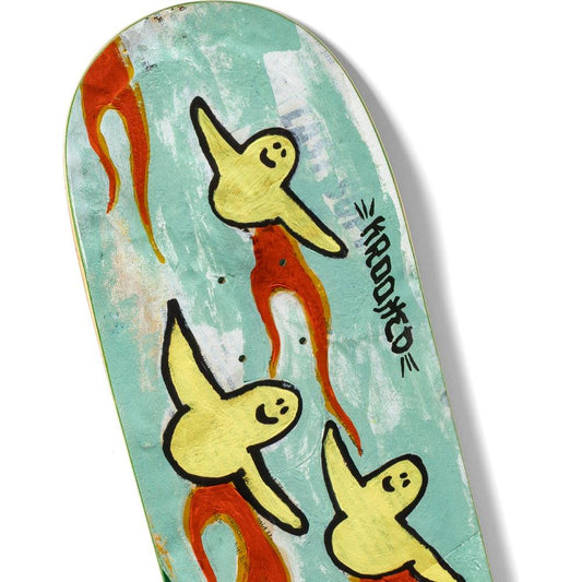Krooked Team Firebirds True Fit Skateboard Deck Green 8.5"