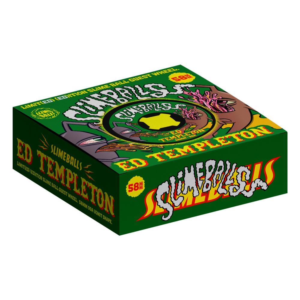 Slime Balls Skateboard Wheels Templeton Vomit 99a Black 58mm