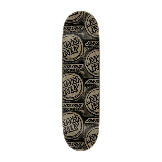 Santa Cruz Birch Skateboard Deck Cut Collage 7 Ply Multi 8.5"