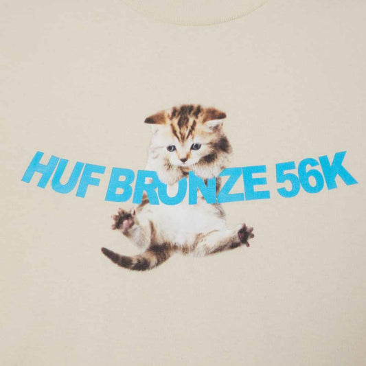 Huf X Bronze Hang In There Natural T-Shirt